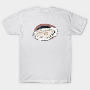 Cute Oyster Drawing T-Shirt